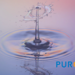 water droplet with Puronics logo